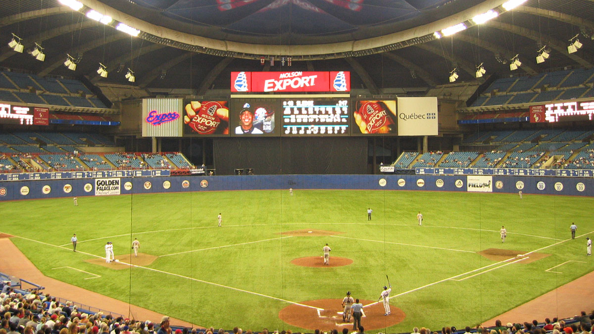 Old photo of the abandoned Expos team store at Olympic stadium Montreal. (  Deseret.com) : r/baseball