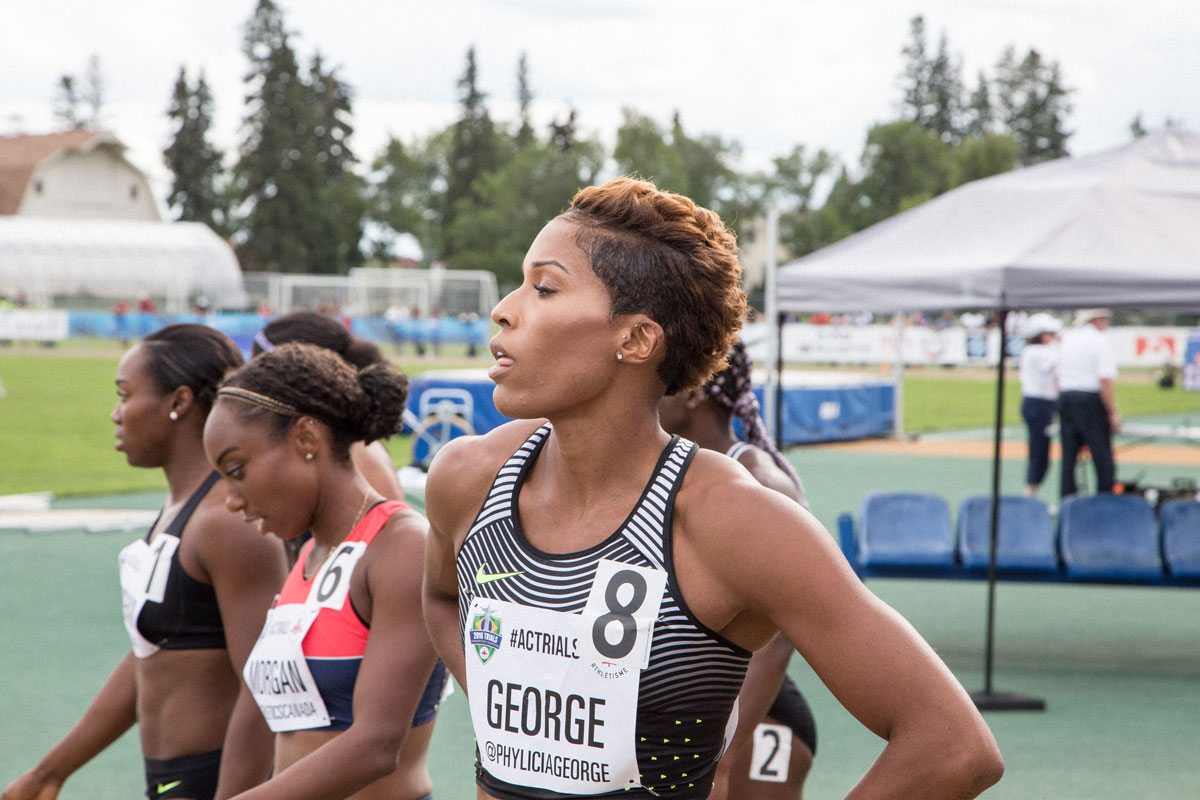 Phylicia George of Markham, Ont., will compete in the 100 metre hurdles and the 4x100m relay in Rio. 