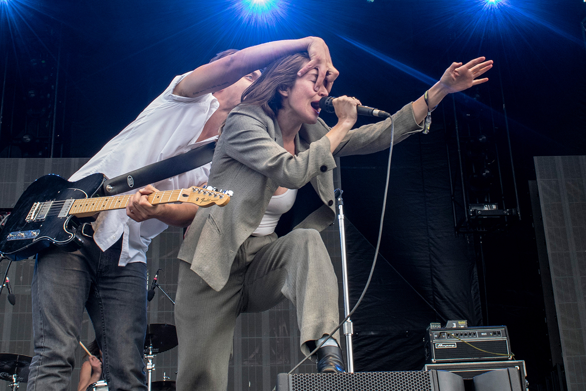 July Talk hasn’t been at Sonic for a while, in between professing their love for the city and having a cheeky sip of some red wine they coaxed the audience into dancing; freeing their minds from thoughts on the harsh winds and cold.