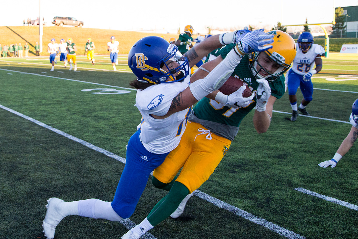 The UBC defence continues to be a brick wall. 