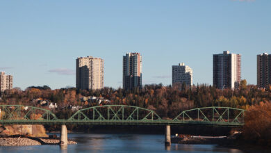 edmonton in the fall back to school