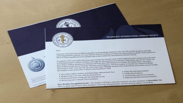 A look at the U of A's Golden Key chapter - The Gateway