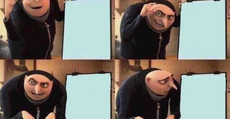 Gru's Plan HD Template, Gru's Plan