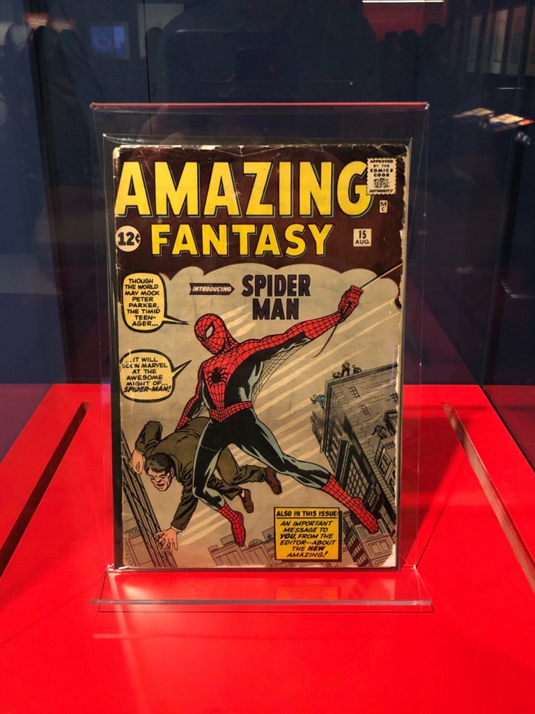 Early Marvel Comics "Amazing Fantasy Spider Man" edition