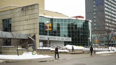 timms center for the arts building