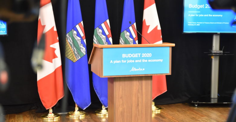 Budget 2020 Alberta Podium for Featured Image