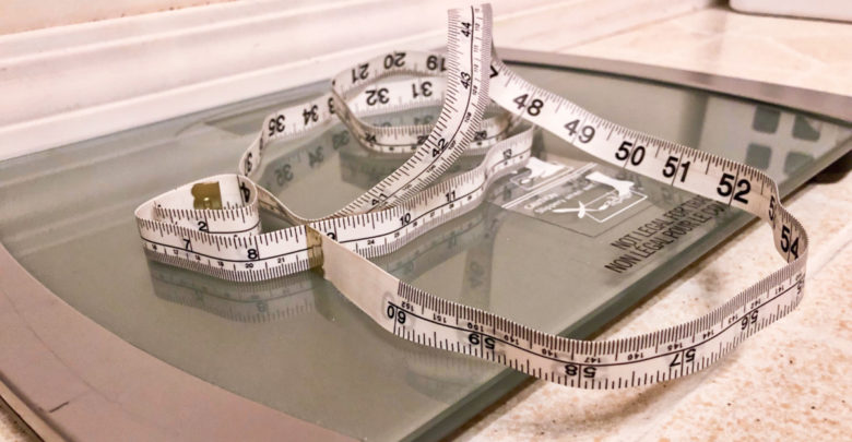measuring tape weight bias scale