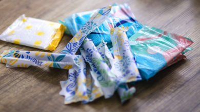 menstrual product pads tampons