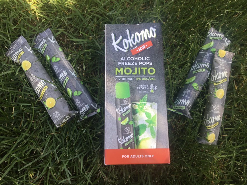 Kokomo margarita freeze pops