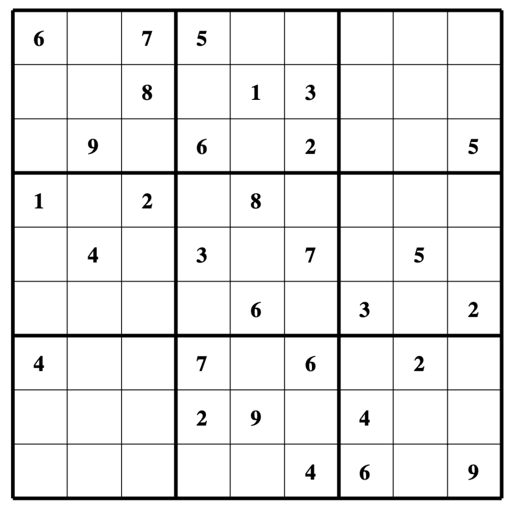 Hard sudoku puzzles online - solve difficult web sudoku for free