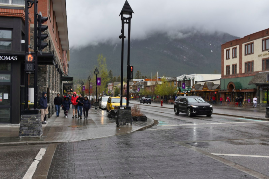 The town of Banff