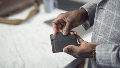 Tile Slim in wallet