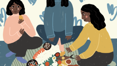 What's the Tsismis? Artwork by Maaike Kuypers.