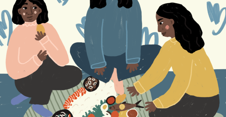 What's the Tsismis? Artwork by Maaike Kuypers.