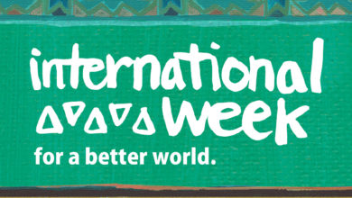 International Week banner
