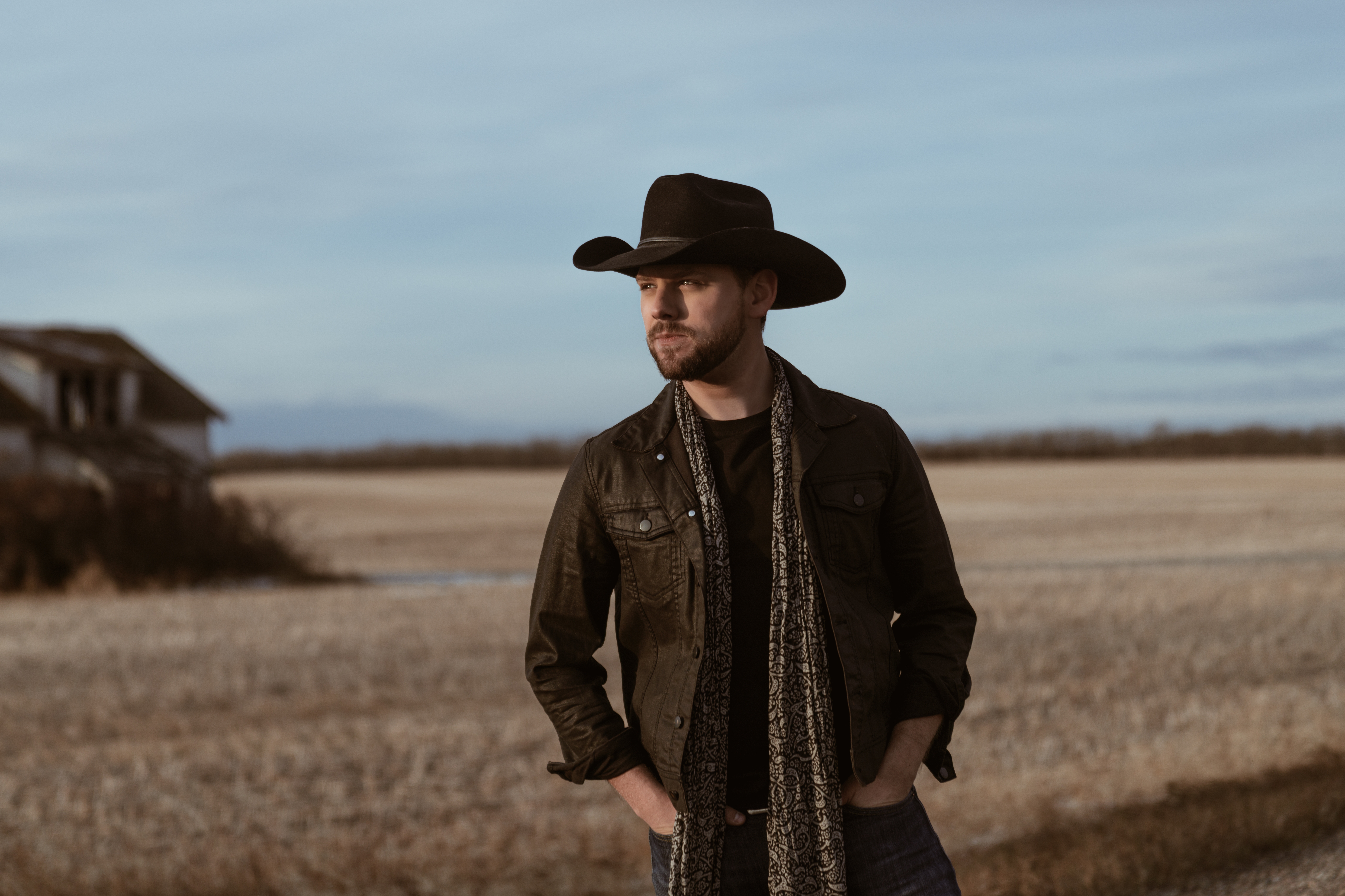 brett kissel standing on country road