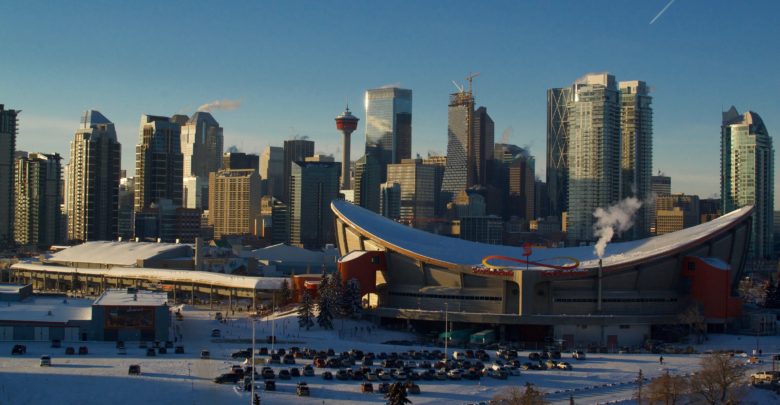 A photo of Calgary's skyline