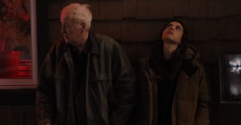 A scene from Best Sellers showing Harris and Lucy.