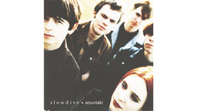 The album cover for 1993 album Souvlaki by U.K band Slowdive