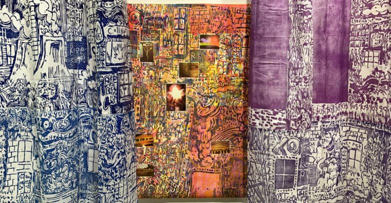 SNAP Gallery hosting three different artists and their interpretations of space.