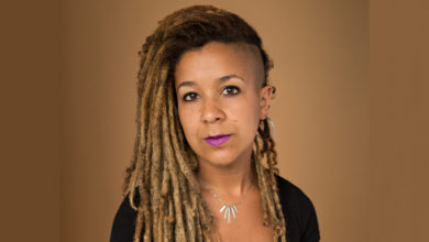 A press photo of Robyn Maynard