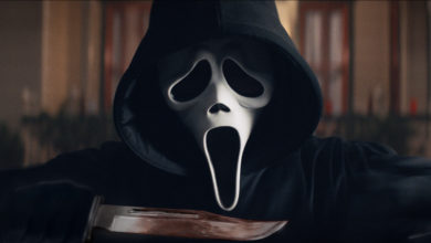 Ghostface in Paramount Pictures and Spyglass Media Group's "Scream."