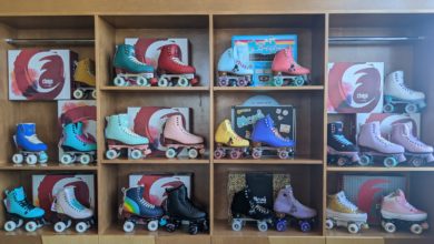 A photo of the roller skates for sale at Rollers.