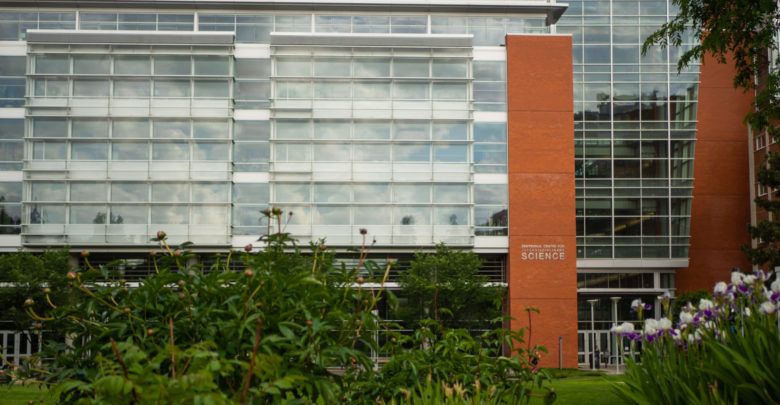 CCIS Building spring