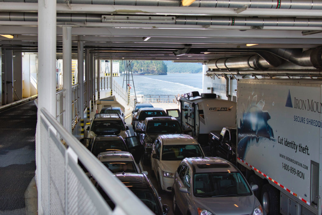 Ferry from Earls Cove to Saltery Bay