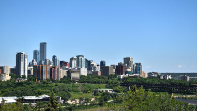 city YEG Edmonton sky buildings