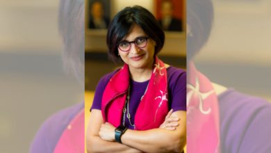 Portrait photo of Padma Kaul, photo supplied by Kaul