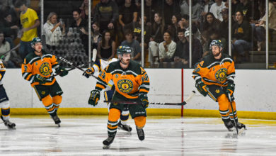 Golden Bears hockey vs. UBC (September 23, 2022), by Abbeygael Kuchmak