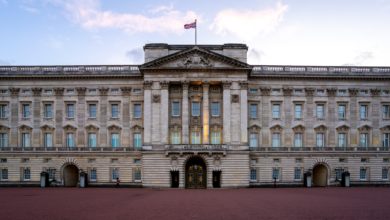 Photo of Buckingham Palace, supplied rom Mike Marrah