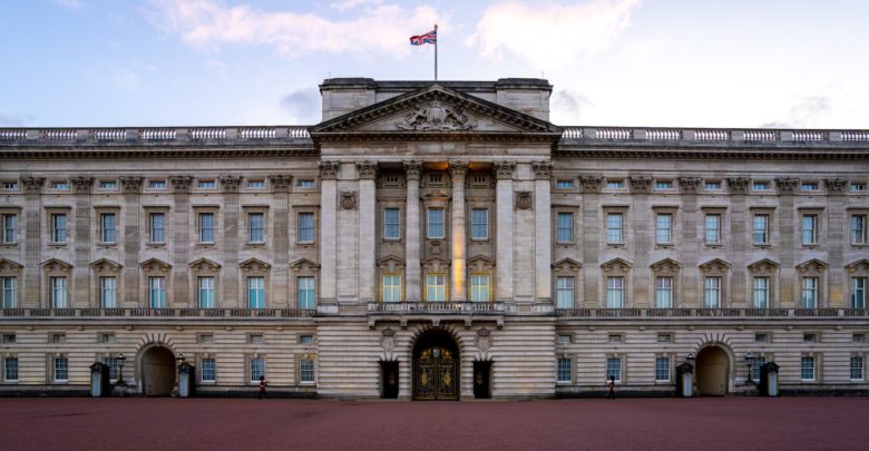 Photo of Buckingham Palace, supplied rom Mike Marrah
