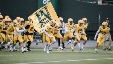 Golden Bears football at Commonwealth stadium