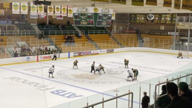 Pandas hockey vs MRU October 1, Amanda Sparks