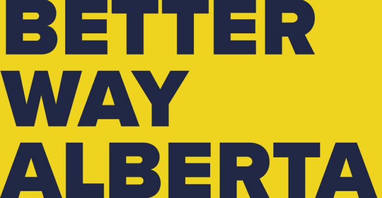 better way alberta yellow and dark navy blue