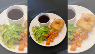 Plate of Indigenous cuisine