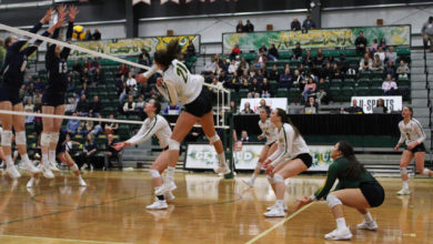 Pandas vball v MRU feb 3,2023. amanda Sparks