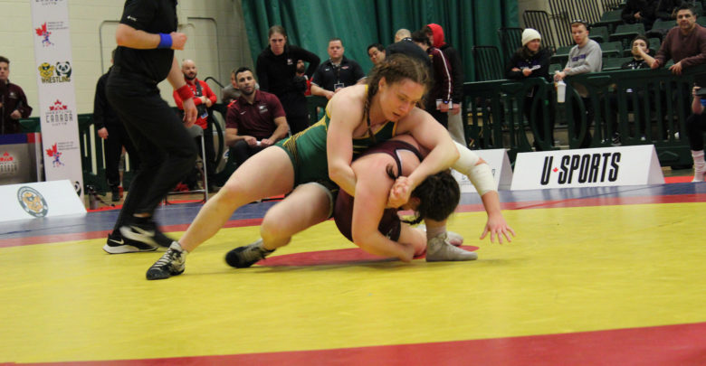 wrestling usports 2023, feb 24. Amanda Sparks