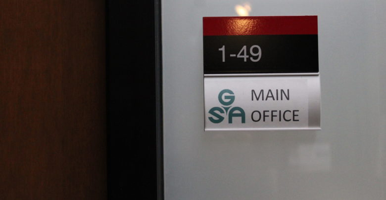GSA office, elections article, March 2, Amanda Sparks