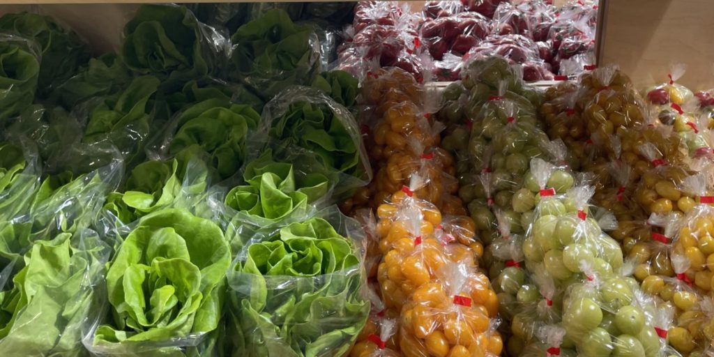 Vegetables at farmers' market