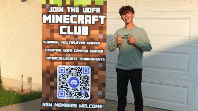 U of A minecraft club