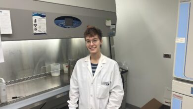 PhD student Julia May, lead researcher on the project.