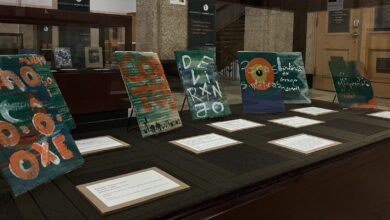 from trash to treasure exhibit cardboard books