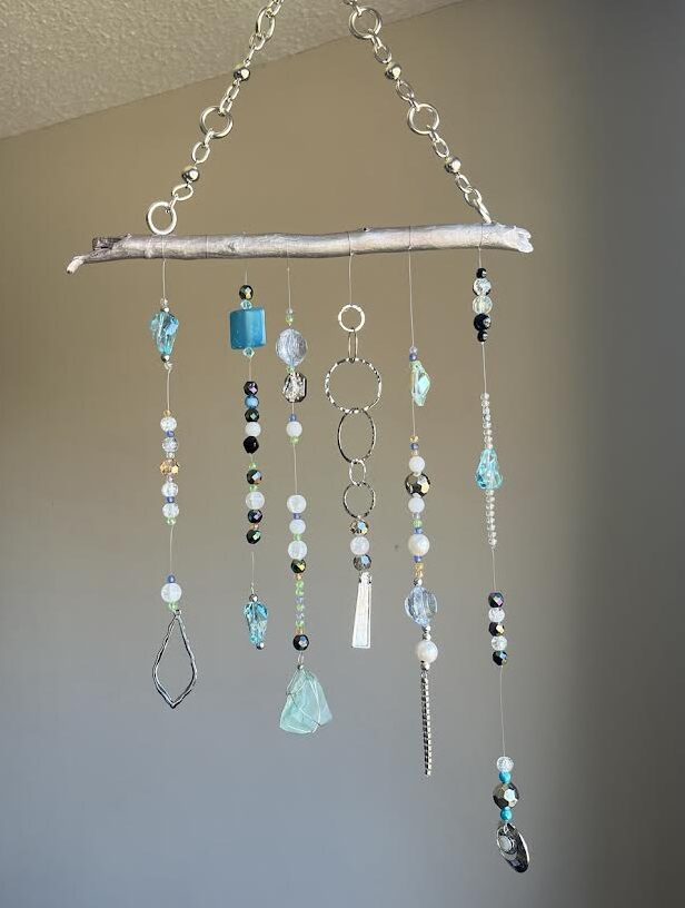 hanging crystals