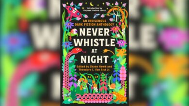never whistle at night