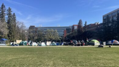 Palestine solidarity encampment