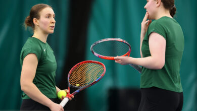 Two Pandas Tennis Players