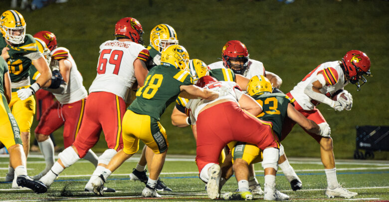 Calgary runs inside at Foote Field